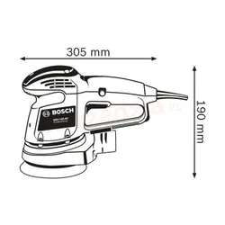 Bosch GEX Taşlama Makinesi 34-125