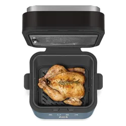 Air Fryer Frytkownica beztłuszczowa SMEG AFC01SBMEU 7l z okienkiem do obserwacji postępów gotowania
