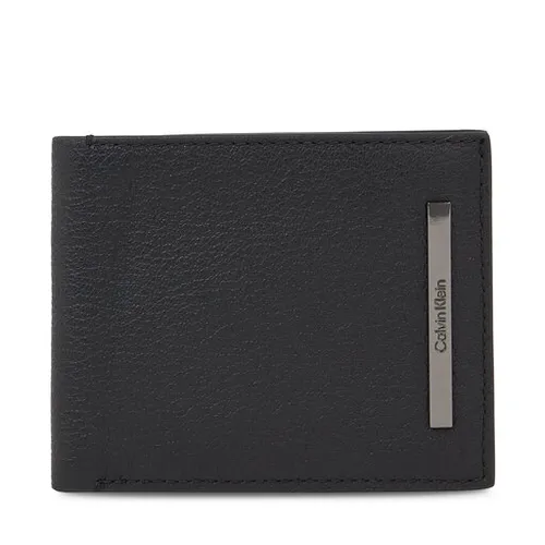 Мужской кошелек Calvin Klein Modern Bar Bifold 5cc с монетой K50K510889 CK Black BAX