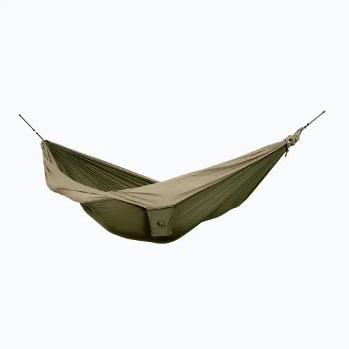 Hamak turystyczny dwuosobowy Ticket To The Moon King Size army green/brown