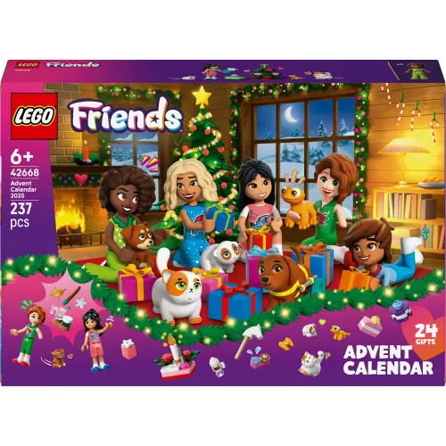 LEGO 42668 Friends Kalendarz adwentowy na 2025 rok