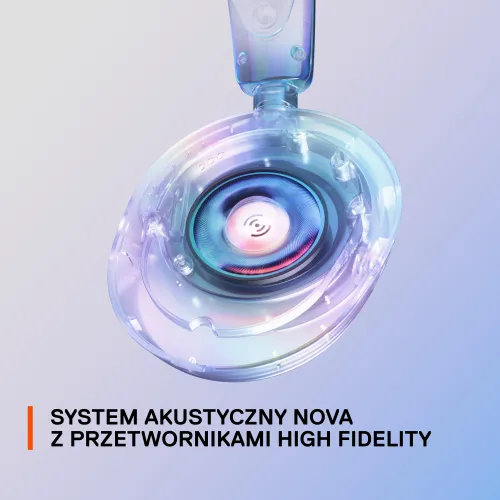 Słuchawki przewodowe z mikrofonem SteelSeries Arctis Nova 1 PS Nauszne Biały