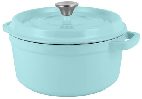 Garnek żeliwny VINTAGE CUISINE VC2P2619BF20CP Miętowy 26 cm