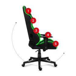 Fotel HUZARO Force 6.3 RGB Mesh