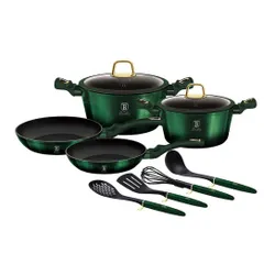 Zestaw garnków BERLINGER HAUS Emerald BH 7039 (10 elementów)