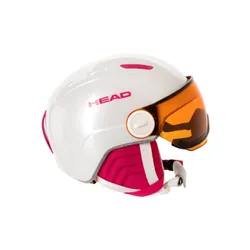 Kask narciarski dziecięcy z szybą HEAD MAJA VISOR - Rozmiar - XS/S