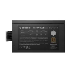 Zasilacz Genesis Nihon 750NM 750W 80+ Bronze Czarny