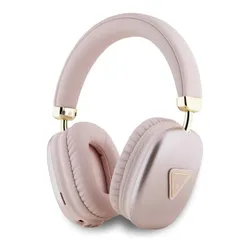 Słuchawki nauszne GUESS Metallic Triangle Logo Różowy