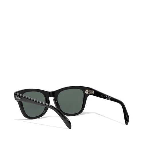 Okulary przeciwsłoneczne Ray-Ban 0RJ9707S 100/71 Black/Dark Green - Rozmiar (EU) 46