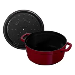 Garnek żeliwny okrągły 6.7 ltr, kasztanowy STAUB LA COCOTTE Kasztanowy
