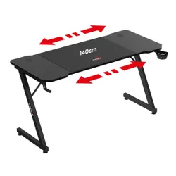 Biurko gamingowe HUZARO Hero 3.3 Czarny