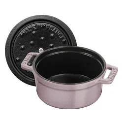 Mini garnek żeliwny okrągły , kwiat wiśni STAUB MINI COCOTTE 250 ML Kwiat Wiśni