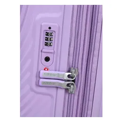 Walizka mała American Tourister Mickey Magic - soft lilac
