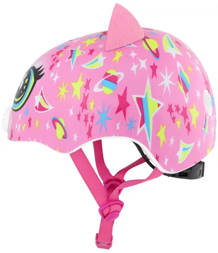 Kask rowerowy RASKULLZ Astro Cat Różowy dla Dzieci (rozmiar S)