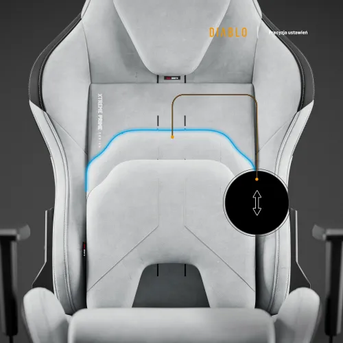 Fotel DIABLO CHAIRS X-One 2.0 Prime Szary