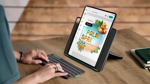 Etui na iPad Air / iPad Pro LOGITECH Flip Folio Grafitowy Klawiatura