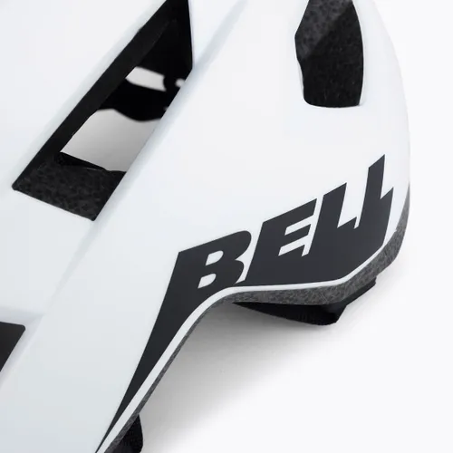 Kask rowerowy Bell Spark matte gloss white/black
