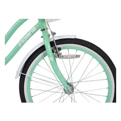 Rower dziecięcy INDIANA Pretty 20 cali dla dziewczynki Miętowy