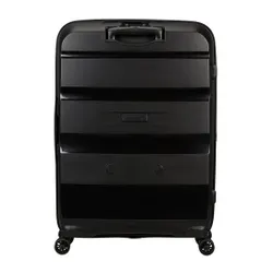 American Tourister Bon Air DLX Geniş Genişletilebilir Bavul-siyah