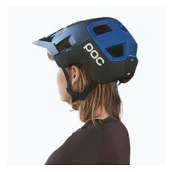 Kask rowerowy POC Kortal uranium black/opal blue metallic/matt