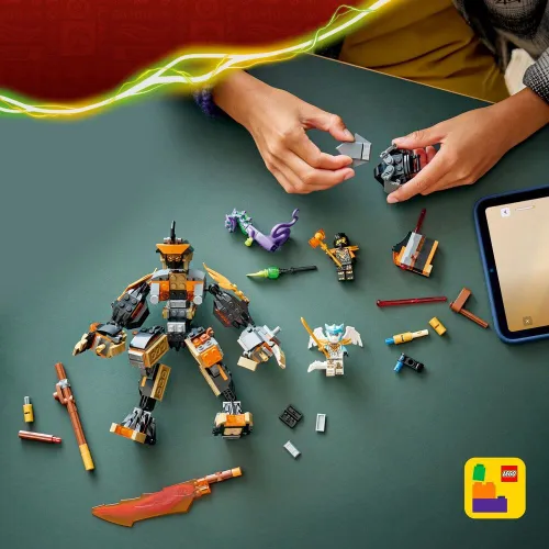 LEGO 71854 NINJAGO Mech specjalny Cole A i Zane w smoczej zbroi