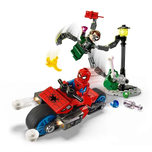 LEGO 76275 Marvel Pościg na motocyklu: Spider-Man vs. Doc Ock