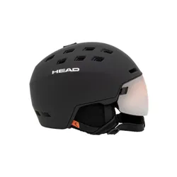 Kask narciarski męski z wbudowaną szybą HEAD RADAR black 2023 - Rozmiar - XL/XXL