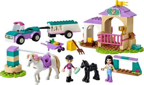 Lego Friends Atlı Kreş ve At Römorku (41441)