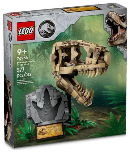 Конструктор LEGO Jurassic World 76964 скелеты динозавров-череп тираннозавра