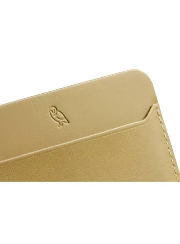 Skórzany kartownik portfel na karty Bellroy Card Slip - mustard