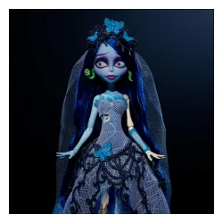 Zestaw 4 Lalek Mattel Monster SKULLECTOR - Emily JDR67 + Betelgeuse i Lydia HYV96 + Elvira HYV99