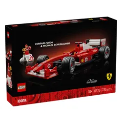 LEGO 11375 Icons Ferrari F2004 i Michael Schumacher