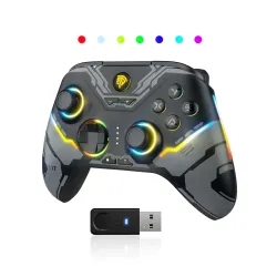 Pad EasySMX X15 do Nintendo Switch, PC Bezprzewodowy Czarny