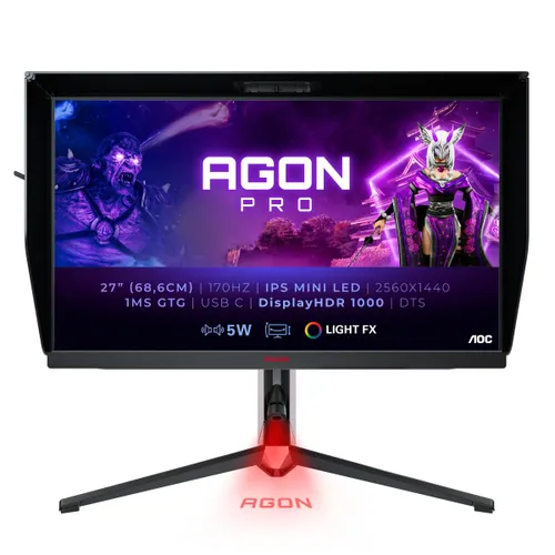 Monitor AOC Agon Pro AG274QXM 27" 2K IPS 170Hz 1ms Gamingowy