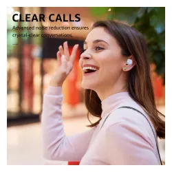 Słuchawki bezprzewodowe Tozo Agile Solo Dokanałowe Bluetooth 5.3 Fioletowy