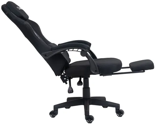 Fotel COBRA Player 5.0 CRF53BK Czarny + podnóżek
