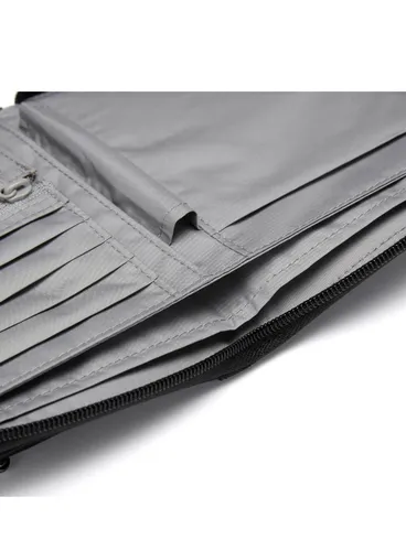 Organizer podróżny Pacsafe RFIDsafe Compact Travel Organizer - jet black