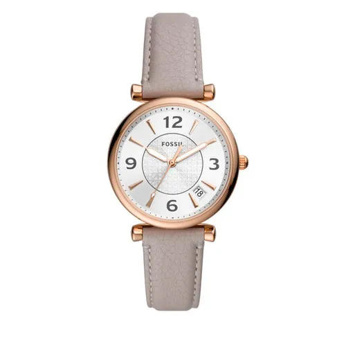 Fossil Carlie ES5161 Beige / Gold saati