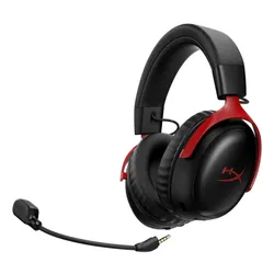 HyperX Cloud III S Wireless czerwony