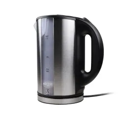 ADLER Family 1,7 l - czajnik elektryczny bezprzewodowy metalowy