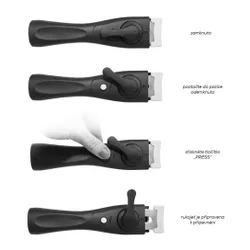 Patelnia granitowa GRANDE 20 / 26 cm 3 el.