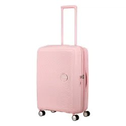 Средний чемодан American Tourister Soundbox 67cm - Pastel Pink