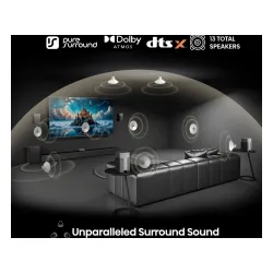 Soundbar Hisense HT SATURN 4.1.2 Bluetooth Dolby Atmos DTS X