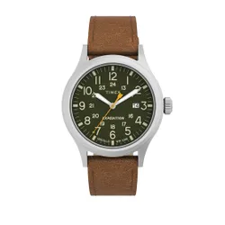 Timex TW4B23000 Kahverengi / Yeşil Saat