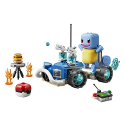 LEGO 72156 Pokémon SMART Play Przygoda Trenera ze Squirtle i pojazdem terenowym