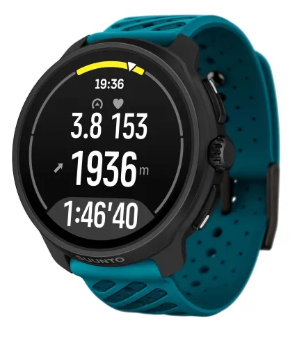 Zegarek sportowy Suunto Race 2 Wave Blue 49mm GPS Niebieski