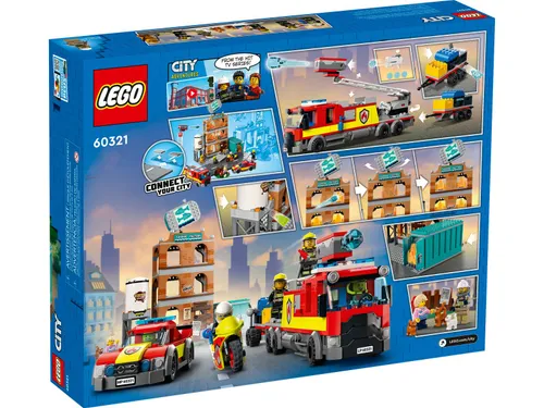 Конструктор Lego 60321 City - Пожарная команда