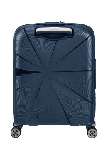 Маленький расширяемый чемодан American Tourister StarVibe-navy