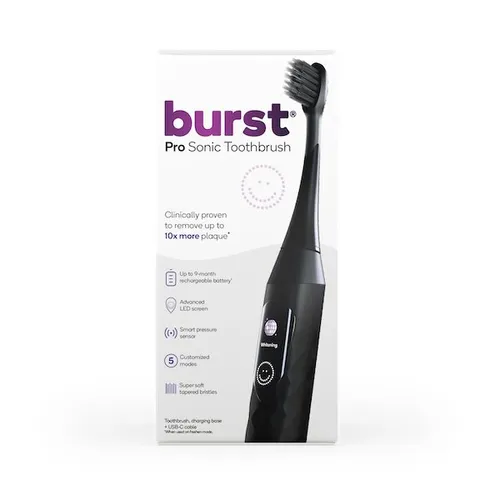 Szczoteczka soniczna BURST Pro Czarny