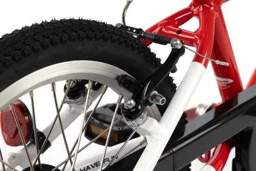 Rower dziecięcy KARBON Superlight Automatic 16 cali dla chłopca Czerwony